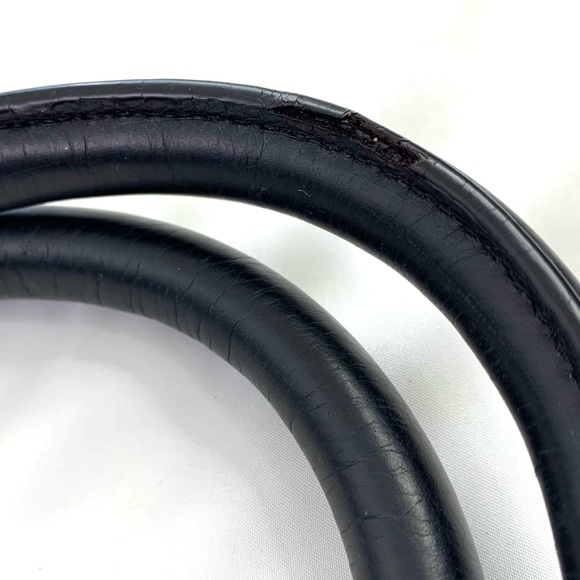 Marc by Marc Jacobs Classic Q Francesca Black Pebbled Leather Large Shoulder Bag - Picture 14 of 14